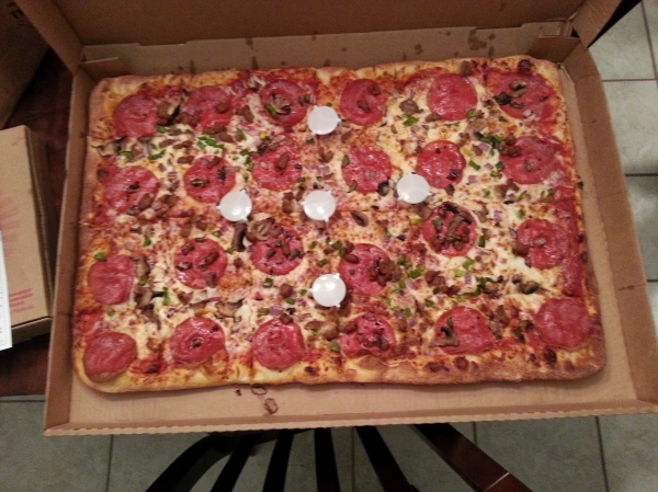 Snappy Tomato Pizza- The Beast!