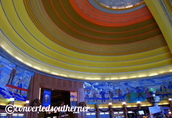 I love the rotunda at the Cincinnati Museum Center at Union Terminal.  One of my favorite places in Cincy. 
